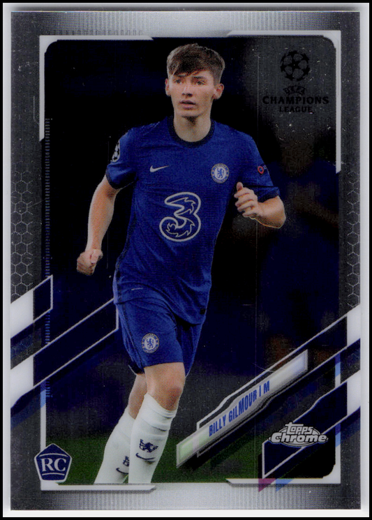 2020-21 Topps Chrome UEFA Champions League #66 Billy Gilmour