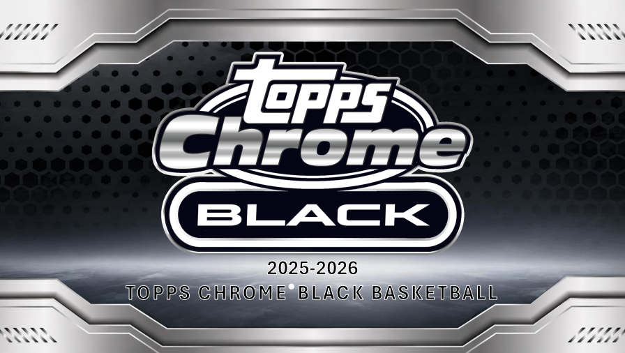 2025-26 Topps Chrome Black Basketball Hobby 8-Box Case