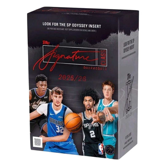 2025-26 Topps Signature Class Basketball Blaster 40-Box Case
