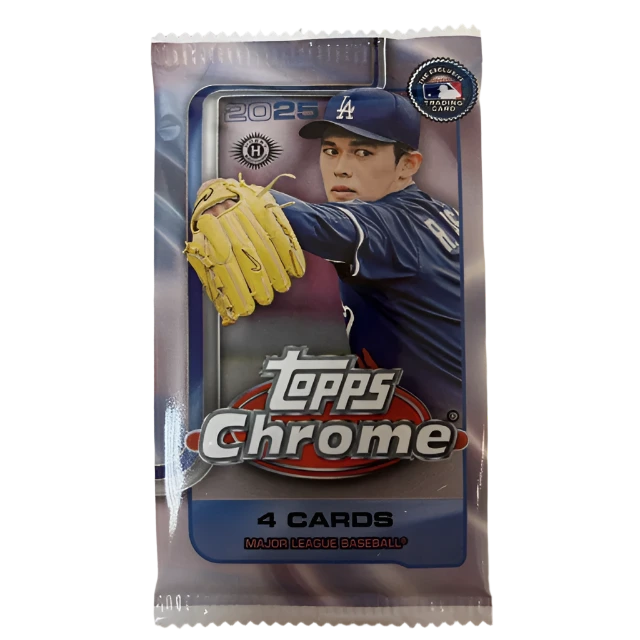 2025 Topps Chrome Hobby Pack