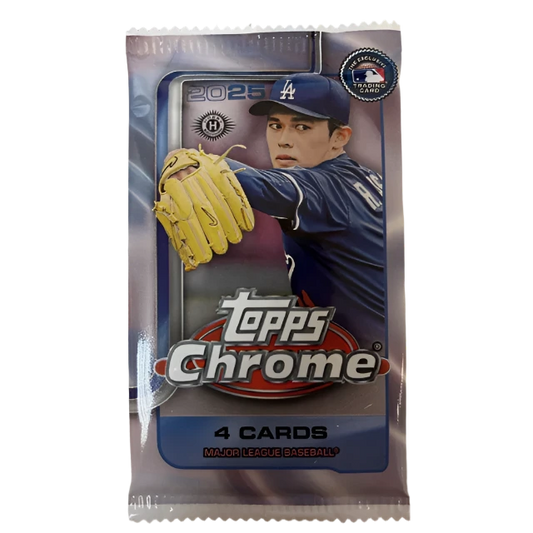 2025 Topps Chrome Hobby Pack