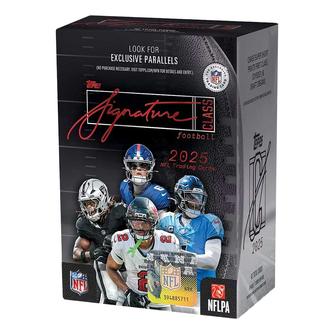 2025 Topps Signature Class Football Blaster Box