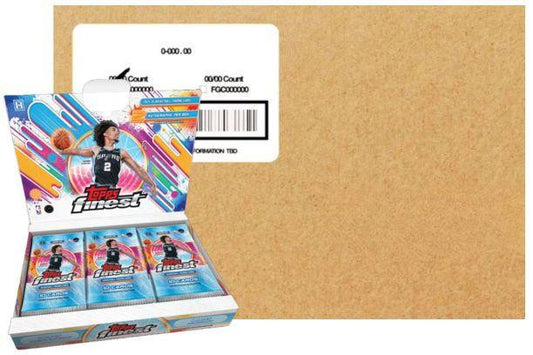 2025-26 Topps Finest Basketball Hobby 8-Box Case