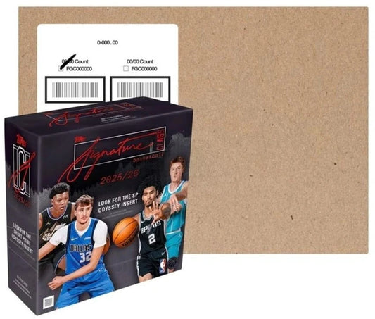 2025-26 Topps Signature Class Basketball Mega 20-Box Case