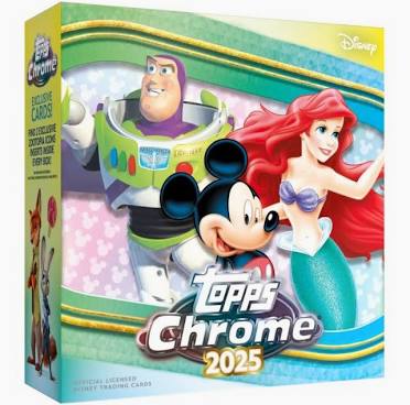 2025 Topps Chrome Disney Mega Box