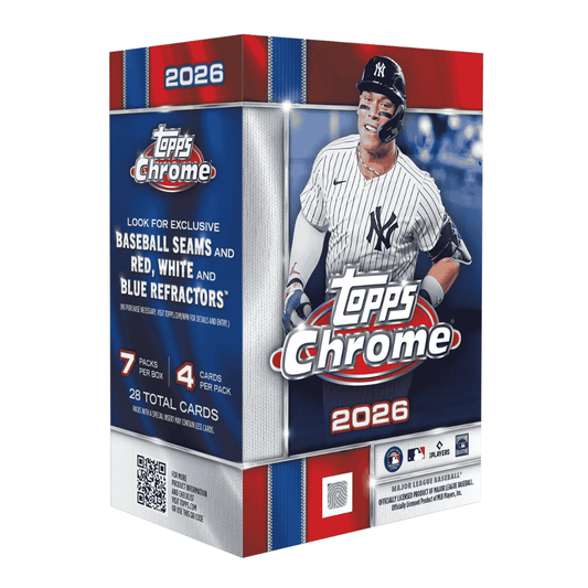  2026 Topps Chrome Baseball Blaster Box