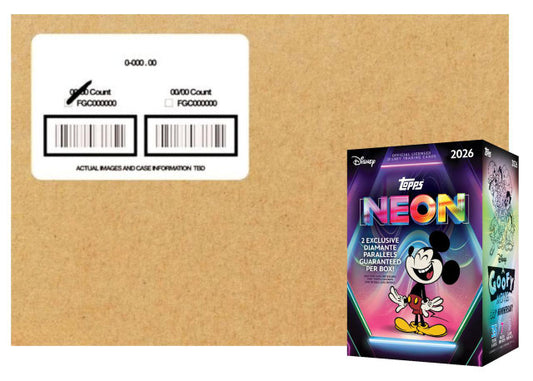 2026 Topps Disney Neon Blaster 40-Box Case