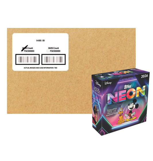2026 Topps Disney Neon Mega 20-Box Case