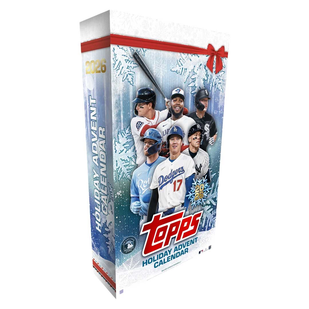 2026 Topps Holiday Baseball Advent Calendar Box