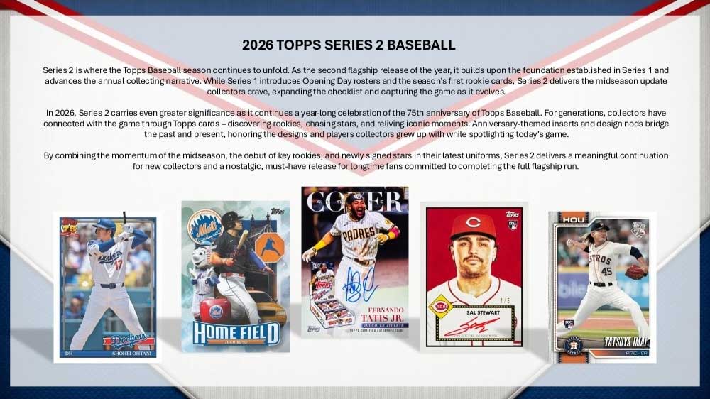  2026 Topps Series 2 Baseball Jumbo Pack