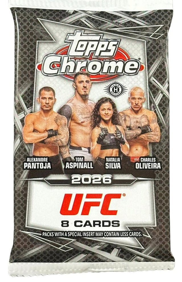 2026 Topps Chrome UFC Hobby Pack