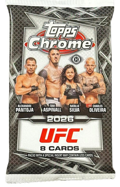 2026 Topps Chrome UFC Hobby Pack