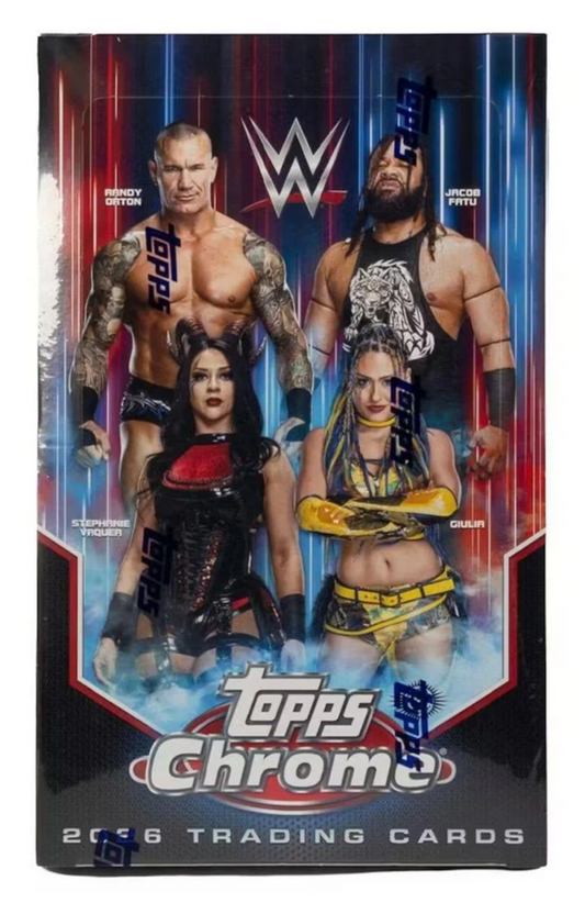 2026 Topps Chrome WWE Hobby Pack