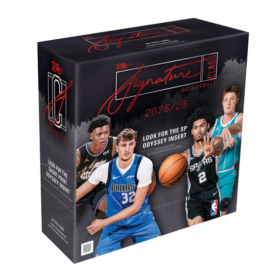 2025-26 Topps Signature Class Basketball Mega Box