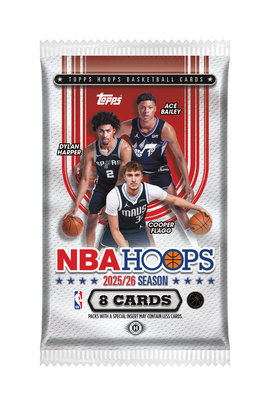 2025-26 Topps NBA Hoops Basketball Hobby Pack