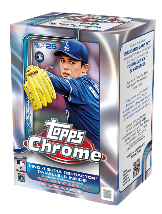 2025 Topps Chrome Blaster Box