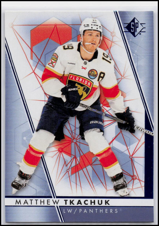 2022-23 SP #19 Matthew Tkachuk Blue