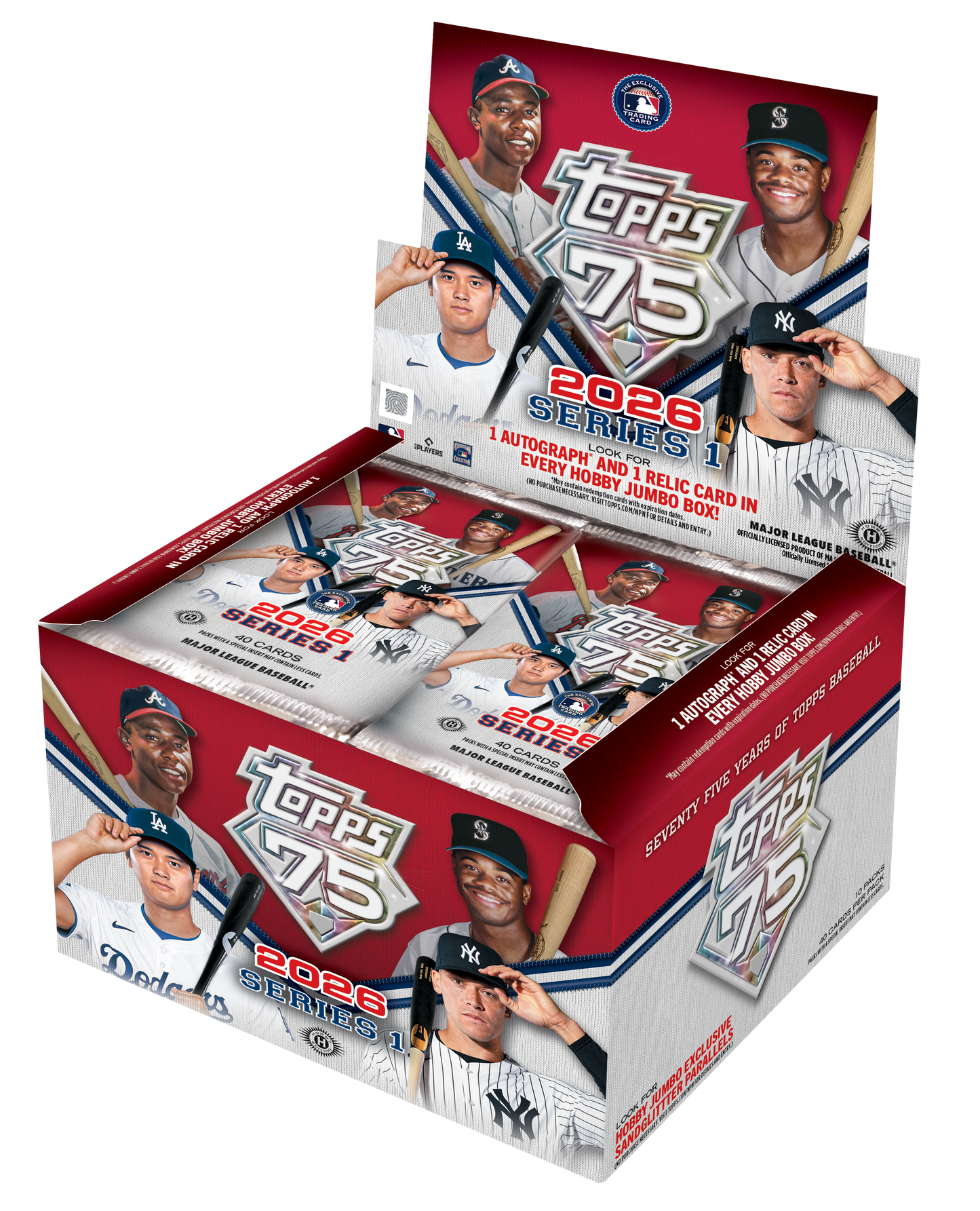 2026 Topps Series 1 Baseball Hobby Jumbo Box