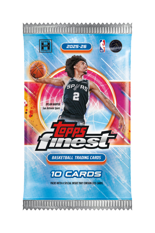 2025-26 Topps Finest Basketball Hobby Pack