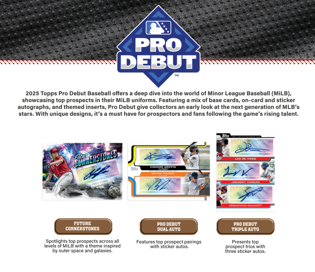 2025 Topps Pro Debut Baseball Jumbo Box