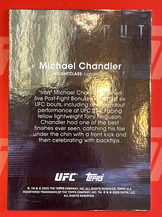 2025 Topps Midnight UFC #94 Michael Chandler FC Sochaux-Montbeliard