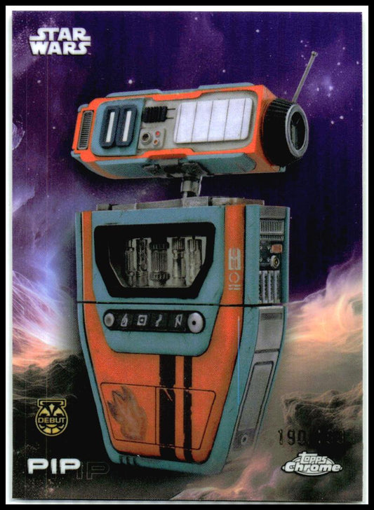 2025 Topps Chrome Star Wars Kamino Purple Refractor#143 Pip  /199