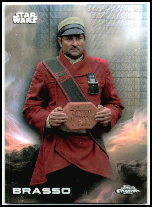 2025 Topps Chrome Star Wars Prism #109 Brasso