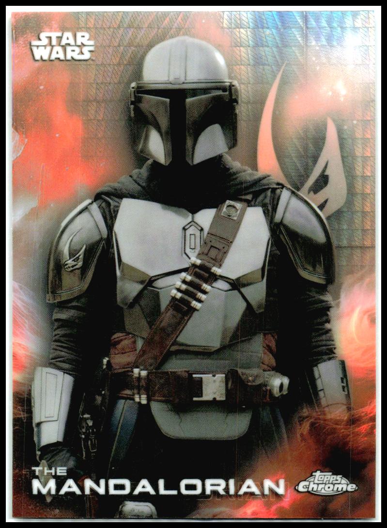 2025 Topps Chrome Star Wars Prism #181 Mandalorian