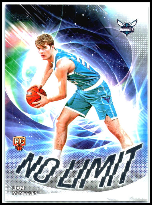 2025-26 Topps No Limit #NL-29 Liam McNeeley Charlotte Hornets