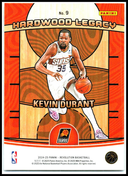 2024-25 Panini Revolution Hardwood Legacy #9 Kevin Durant Phoenix Suns