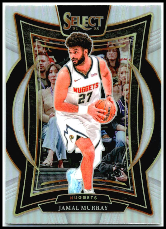 2024-25 Panini Select Silver Prizm #52 Jamal Murray Denver Nuggets