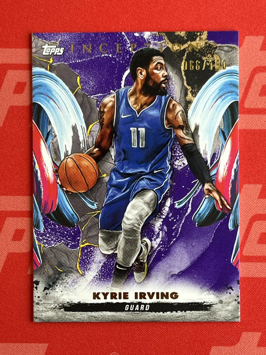 2024-25 Topps Inception Purple #72 Kyrie Irving #/150 Dallas Mavericks