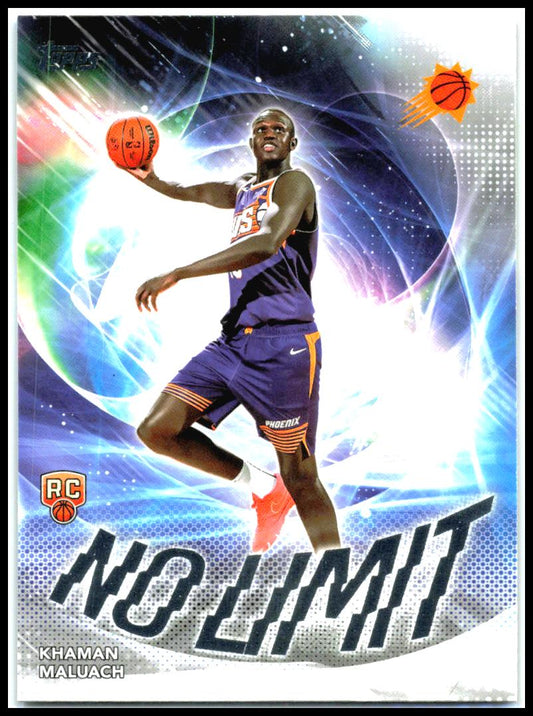 2025-26 Topps No Limit #NL-10 Khaman Maluach Phoenix Suns