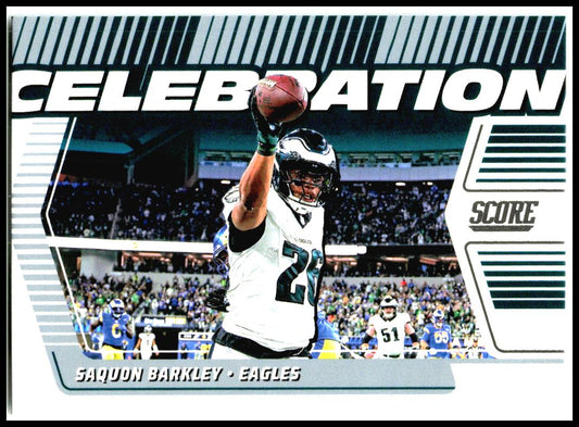 2025 Score Celebration #C-SBA Saquon Barkley Philadelphia Eagles