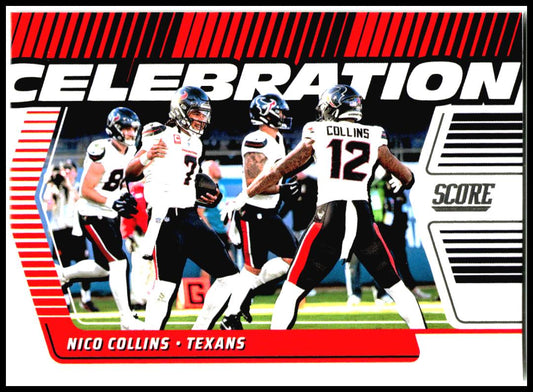 2025 Score Celebration #C-NCO Nico Collins Houston Texans