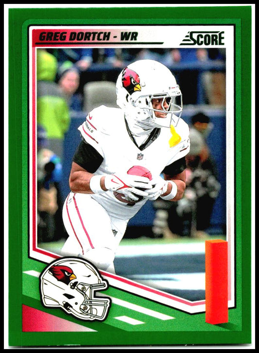 2025 Score Green #229 Greg Dortch Arizona Cardinals
