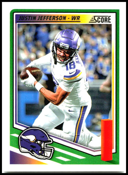 2025 Score #230 Justin Jefferson Minnesota Vikings