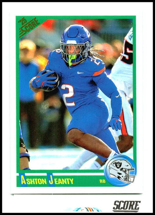 2025 Score Anniversary Rookies #1 Ashton Jeanty Las Vegas Raiders