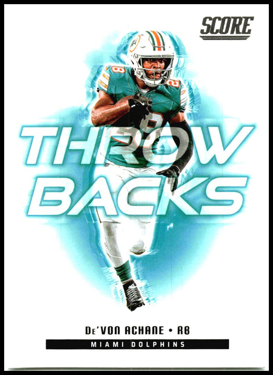 2025 Score #9 De’Von Achane Miami Dolphins