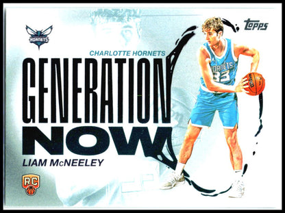 2025-26 Topps Generation Now #GN-29 Liam McNeeley Charlotte Hornets