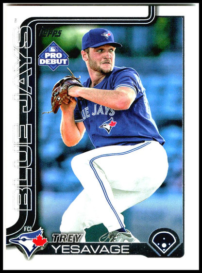 2025 Topps Pro Debut #PD-45 Trey Yesavage FCL Blue Jays