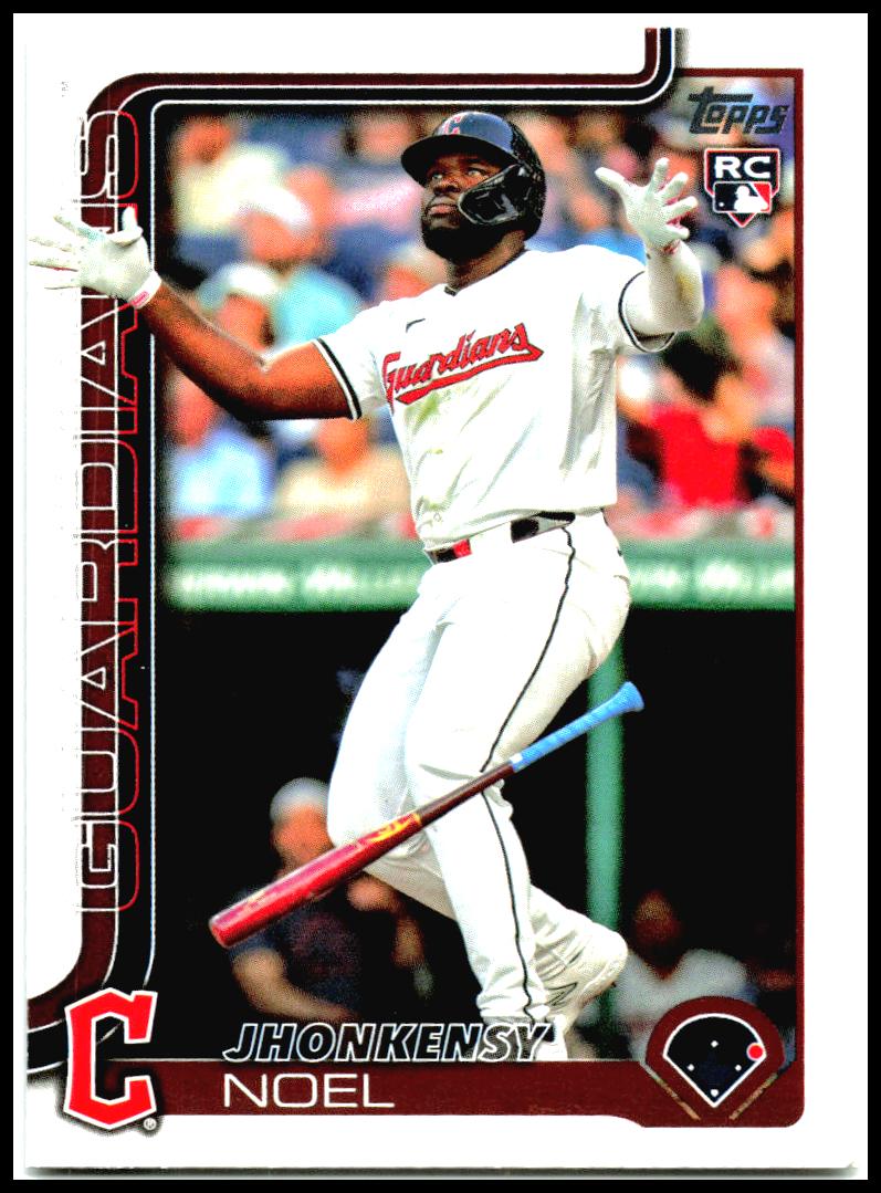 2025 Topps #24 Jhonkensy Noel Rookie Cleveland Guardians