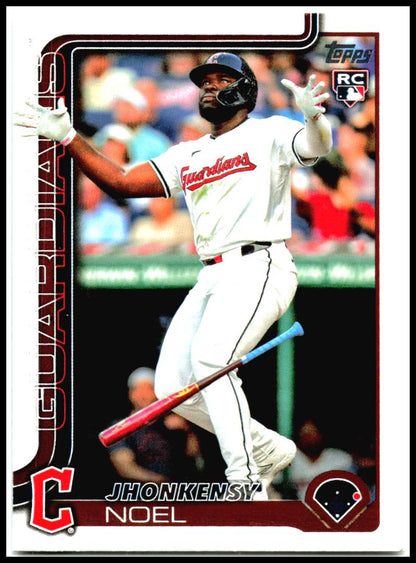 2025 Topps #24 Jhonkensy Noel Rookie Cleveland Guardians