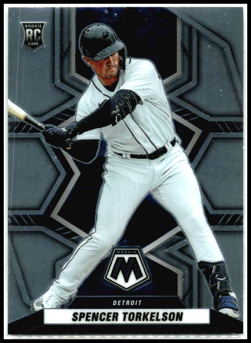 2022 Panini Mosaic #266 Spencer Torkelson Rookie Detroit Tigers