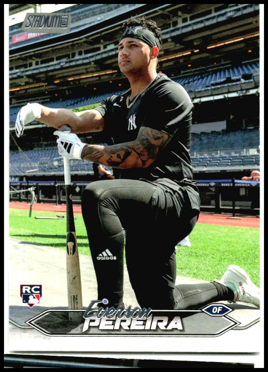 2024 Stadium Club #287 Everson Pereira Rookie New York Yankees