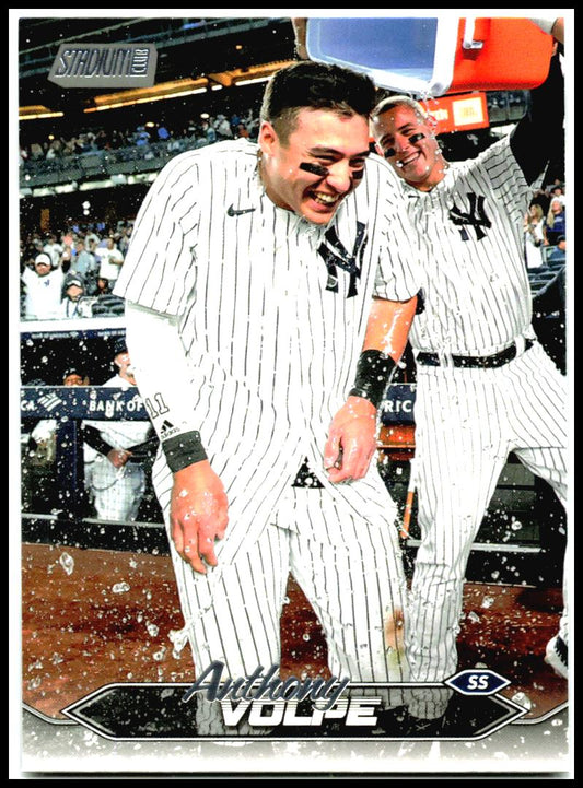 2024 Stadium Club #236 Anthony Volpe New York Yankees