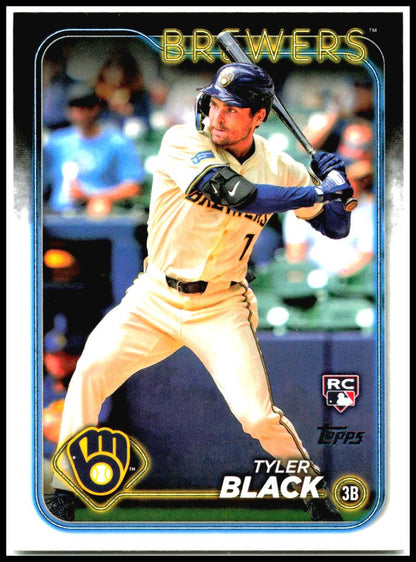 2024 Topps Japan Edition #62 Tyler Black Rookie Milwaukee Brewers
