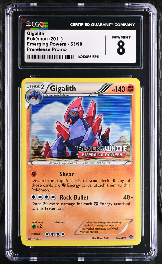 2011 Emerging Powers #53/98 Gigalith