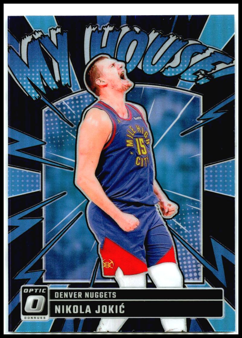 2024-25 Donruss Optic My House Purple #20 Nikola Jokic Denver Nuggets
