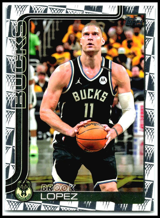 2025-26 Topps Season Tip Off #58 Brook Lopez Milwaukee Bucks